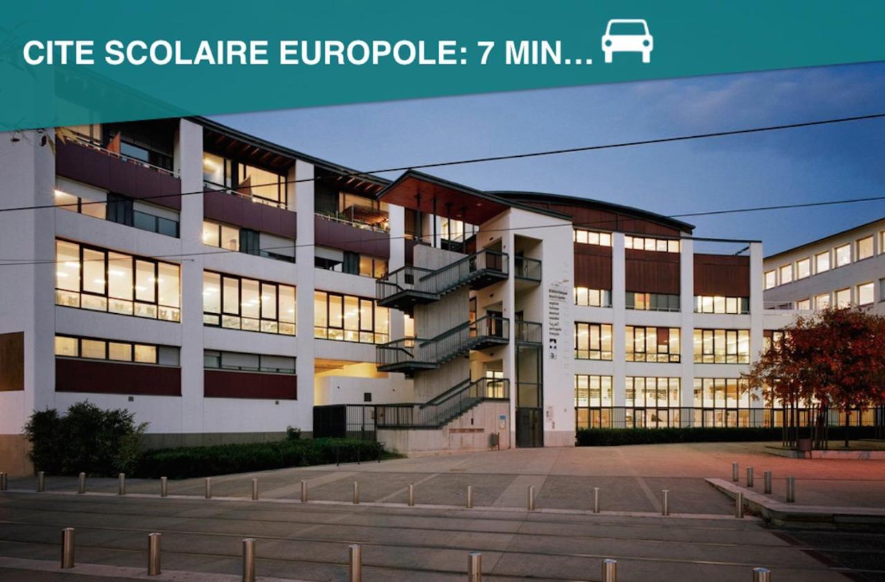 Апартаменти Guest-K Peretto Netfix-Balcon-Free Parking Гренобль Екстер'єр фото