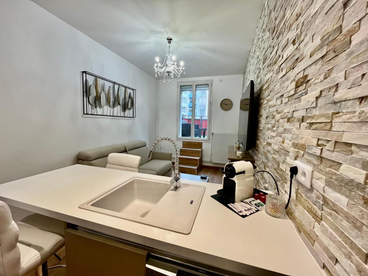 Апартаменти Guest-K Peretto Netfix-Balcon-Free Parking Гренобль Екстер'єр фото